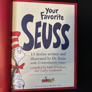 First Edition 13 in 1 Large Print Dr. Seuss Original Classic Story Collection